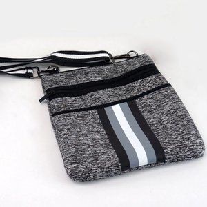 On The Go Neoprene Slim Crossbody Bag